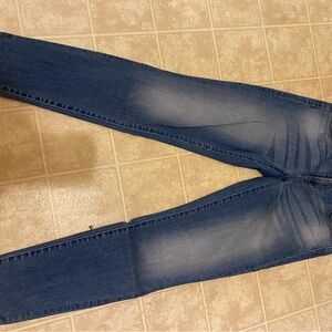 J. Crew Women's Skinny Jeans in Dark Blue